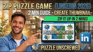 Zip Puzzle Game LinkedIn 2026 2 Min Guide