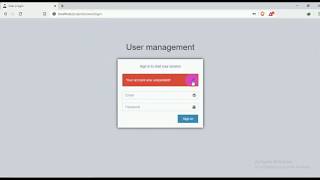 User management system with Codeigniter