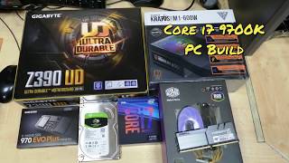 PC Build with Gigabyte Z390 UD Motherboard \u0026 Intel Core i7 9700K unlocked Processor | Insource IT