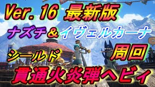 【サンブレイク】Ver.16最新版 精氣琥珀集めに最適！シールド貫通火炎ヘビィボウガン ナズチ＆カーナ周回/switch