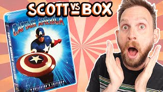 Captain America Collector's Edition Shout Factory Blu-ray Unboxing