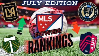 MLS POWER RANKINGS - JULY Edition [New kings at the top + dramatic movement throughout!]