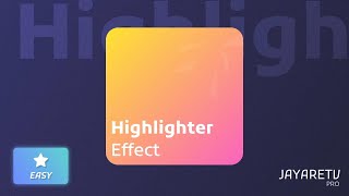 Highlighter Effect - DaVinci Resolve