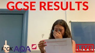 OPENING MY GCSE RESULTS *LIVE REACTION*