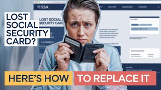 How do I replace a lost Social Security card?