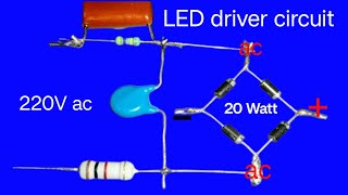 how to make LED bulb driver circuit || all watt 3W 6W 9W 12W 18W 24W 48W