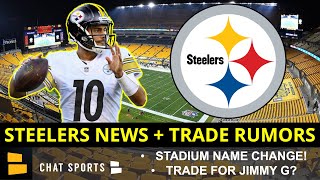 Steelers News On Heinz Field Name Change + Steelers Trade Rumors On Jimmy Garoppolo + Miles Boykin