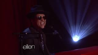 Bruno Mars - When I Was Your Man (Live on Ellen Degeneres)