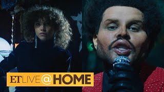 The Weeknd’s Fans Think He Cast a Selena Gomez Lookalike in Save Your Tears Video | ET Live @ Home
