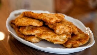 Chicken Schnitzel - Sznycel z kurczaka - Ania's Polish Food Recipe #17