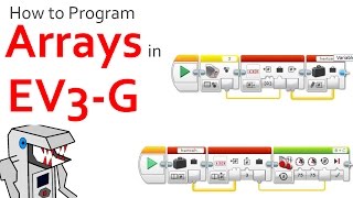 How to Program Arrays for a WRO Robot (EV3-G)