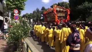 平成26年 根津神社 大祭 本社神輿渡御【神幸祭 】三之宮。