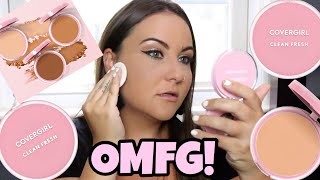 *NEW* COVERGIRL CLEAN FRESH PRESSED POWDER | OMFG!