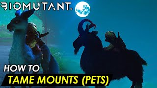 BIOMUTANT - 動物の乗り物/ペットを飼いならす方法 (ロデオ トロフィー ガイド)