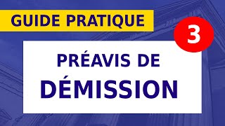 DÉMISSION : LE DÉLAI DE PRÉAVIS __#11ter