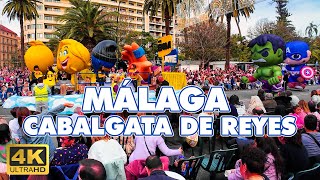 Magic on the Streets of MÁLAGA: The Stunning Cabalgata de Reyes Magos! 🎄✨