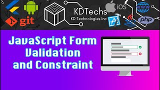 JavaScript Form Validation and Constraint Validation DOM Methods