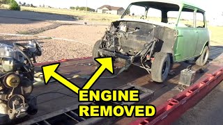 Austin Mini Engine Tear Down