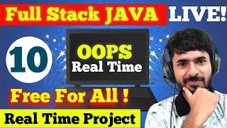 JAVA FULL STACK FREE FOR ALL | DAY 10 | Real Time Project | aadiandjava