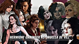 Characters Harry Potter react to Hermione as Cruella De Vill [AU] [ENG|RU] [1/1]