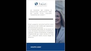 Axist Group Cessione Crediti 2020