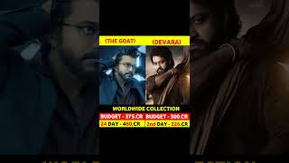 Devara 1st Box office collection | Devara collection 2nd Day | The Goat vs Devara Comparison