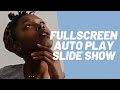 How to create fullscreen slideshow using HTML, CSS and JavaScript