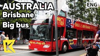 【K】Australia Travel-Brisbane[호주 여행-브리즈번]브리즈번을 누비는 2층 버스/Double decker bus/Tour/Big bus