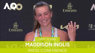 Maddison Inglis Press Conference (1R) | Australian Open 2022