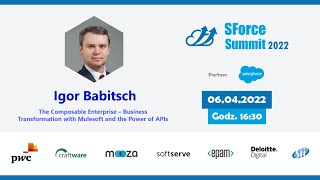 🌨  The Composable Enterprise – Business Transformation with Mulesoft – Igor Babitsch