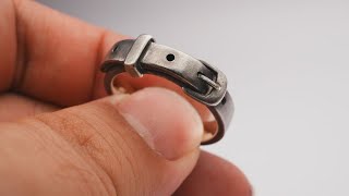 Belt ring - ベルトリング作製