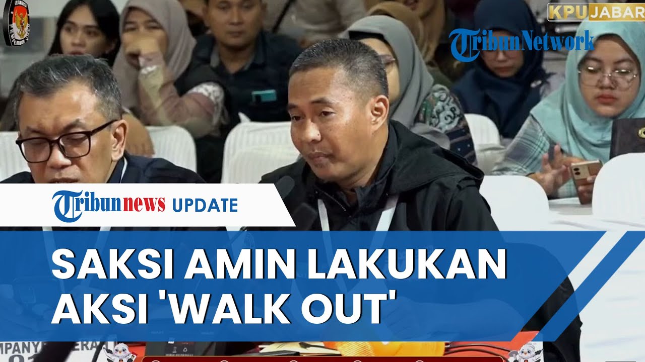 Temukan Selisih Suara, Saksi AMIN 'Walk Out' Saat Rapat Pleno ...