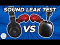 Which Headphones Leak More Sound? | Beats Studio Pro vs AirPods Max