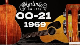 1969年製！熟成したハカランダと12Fジョイントにしか出せない音色とは？【Martin 00−21】（完全予約制 名古屋アコギ専門店 オットリーヤギター）