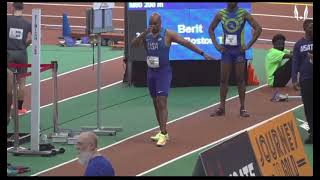 USATF Masters Indoor  Nationals 2022 M45-49 Triple jump