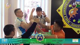 DENIC LALRAUTTLUANGA - SEMIFINAL AND FINAL FULL MATCH STORY |  WAF- KAZAKHSTAN| #trending #arm