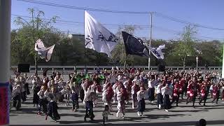 総踊り『よっちょれ』／サクラタウンよさこい2023～春の特別祭～（2023/04/09）@ところざわサクラタウン「千人テラス」