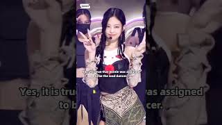 Was Jennie assigned as the lead dancer of Blackpink? #Blackpink #Jennie #Lisa #Jisoo #Rose #Shorts