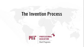 MIT | The Invention Process