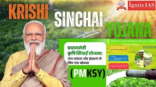 Pradhan Mantri Krishi Sinchai Yojana I #upsc#ias #know your scheme#upscprelims2023 #scheme