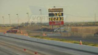 Chris Kephart Runs 202MPH at Bakersfield with Vortech V-28 123 Supercharger