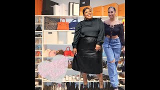 I organized Queen Naija's Closet
