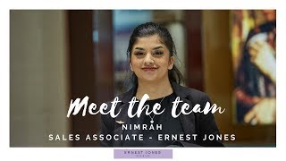 Nimrah - Sales Associate - Ernest Jones