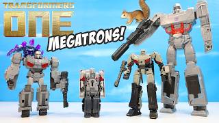 Transformers ONE Toys Megatron D-16 Studio Series Figure \u0026 Mega Changers Collection Review