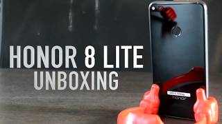 Huawei Honor 8 LITE (Black) Unboxing :Box Accessories, Build quality, Initial Impressions or review