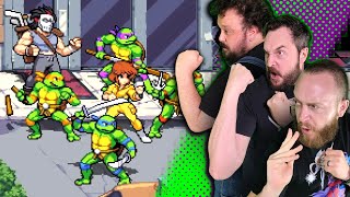 TMNT Shredder's Revenge: Couch CO-OP FULL Playthrough