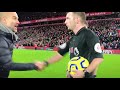 Pep Guardiola vs Michael Oliver after Liv 3-1 MC