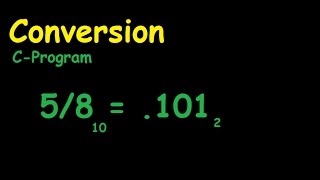 Convert Fraction to Binary C Program