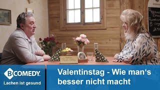 B-Comedy: Lustiger Valentinstag NEUES VIDEO mit Rudi und Petra