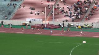 2015年 日本ユース 男子4X100mR予選1組